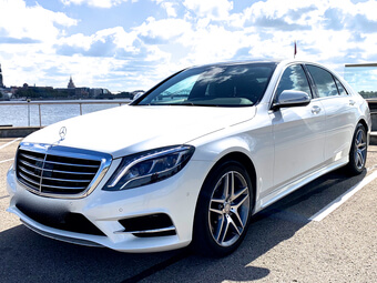 MB S class W222 white